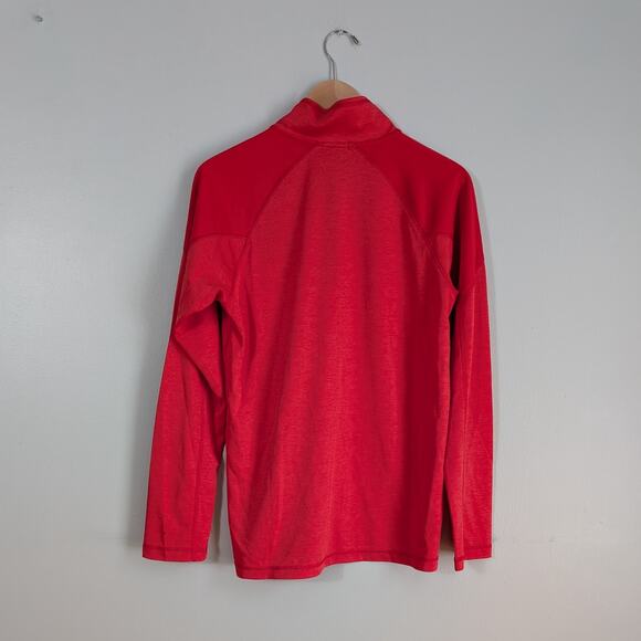 University Of Georgia Bulldogs 1/4 Zip Shirt M Red Uga Football Mascot Embroider - Picture 4 of 10